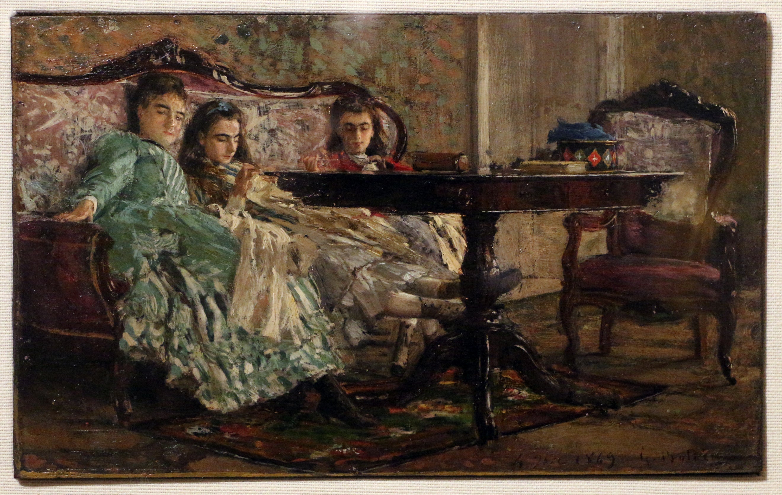Les Sœurs Lascaraky - Giovanni Boldini - Alpha Reproduction