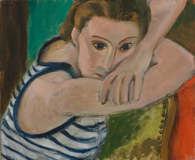 העיניים הכחולות - אנרי מאטיס