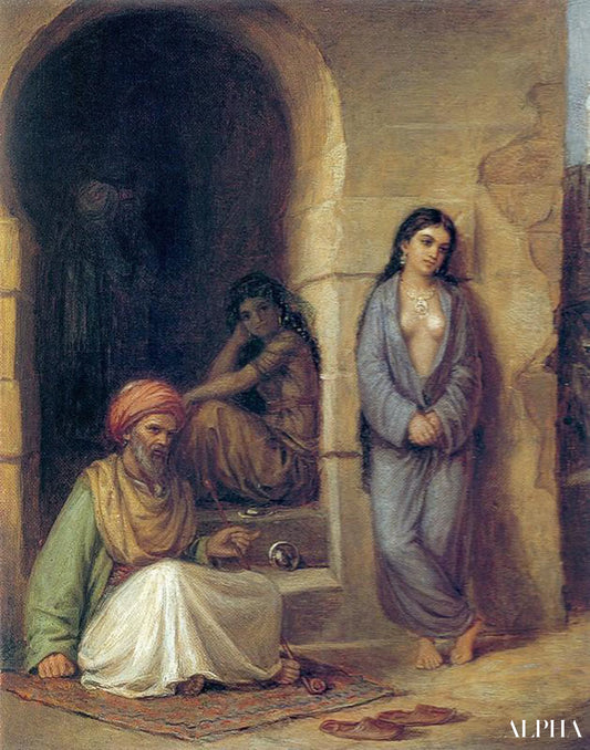 L’esclave - John William Waterhouse Reproductions de tableaux à la peinture à l’huile