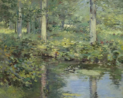 L’étang aux canards - Theodore Robinson - Alpha Reproduction