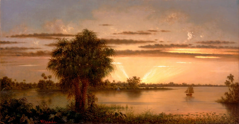 הַשְׁקִיעַת הַשֶּׁמֶשׁ בְּפְּלורִידָה - מרטין ג'ונסון הייד