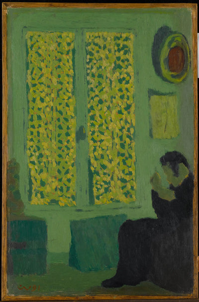 L’Intérieur vert - Édouard Vuillard - Alpha Reproduction