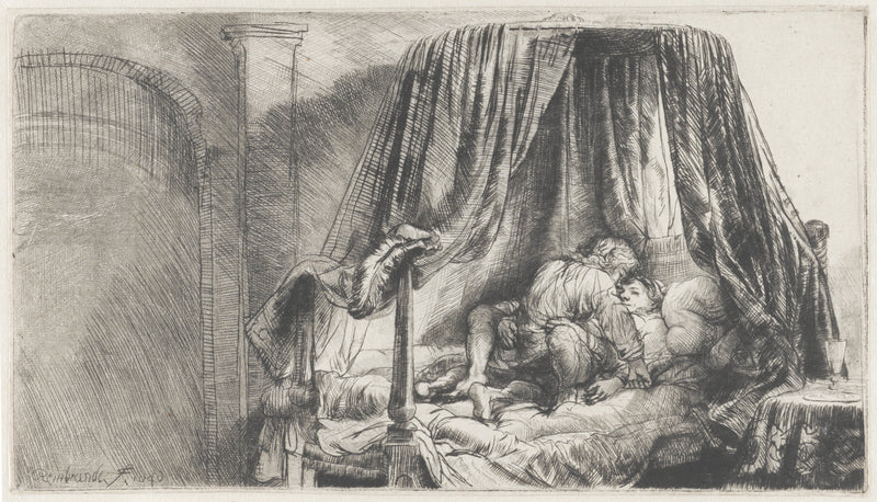 Le Lit à la française – Rembrandt