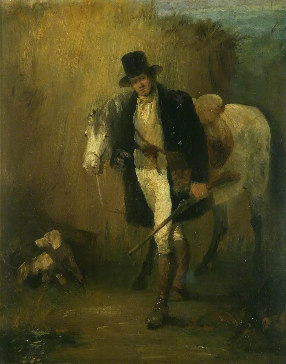 Lord Ellesmere et son poney « Jack » - Edwin Henry Landseer - Alpha Reproduction
