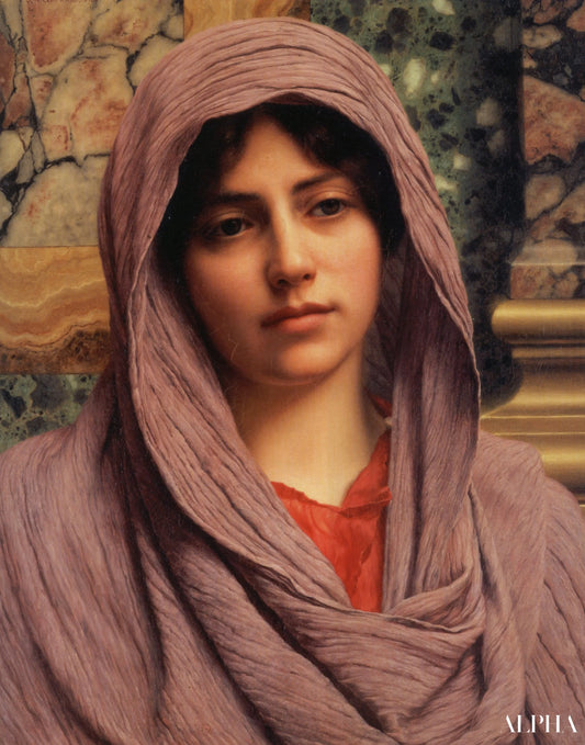 Lycinna - John William Godward - Reproductions de tableaux et peintures haut de gamme