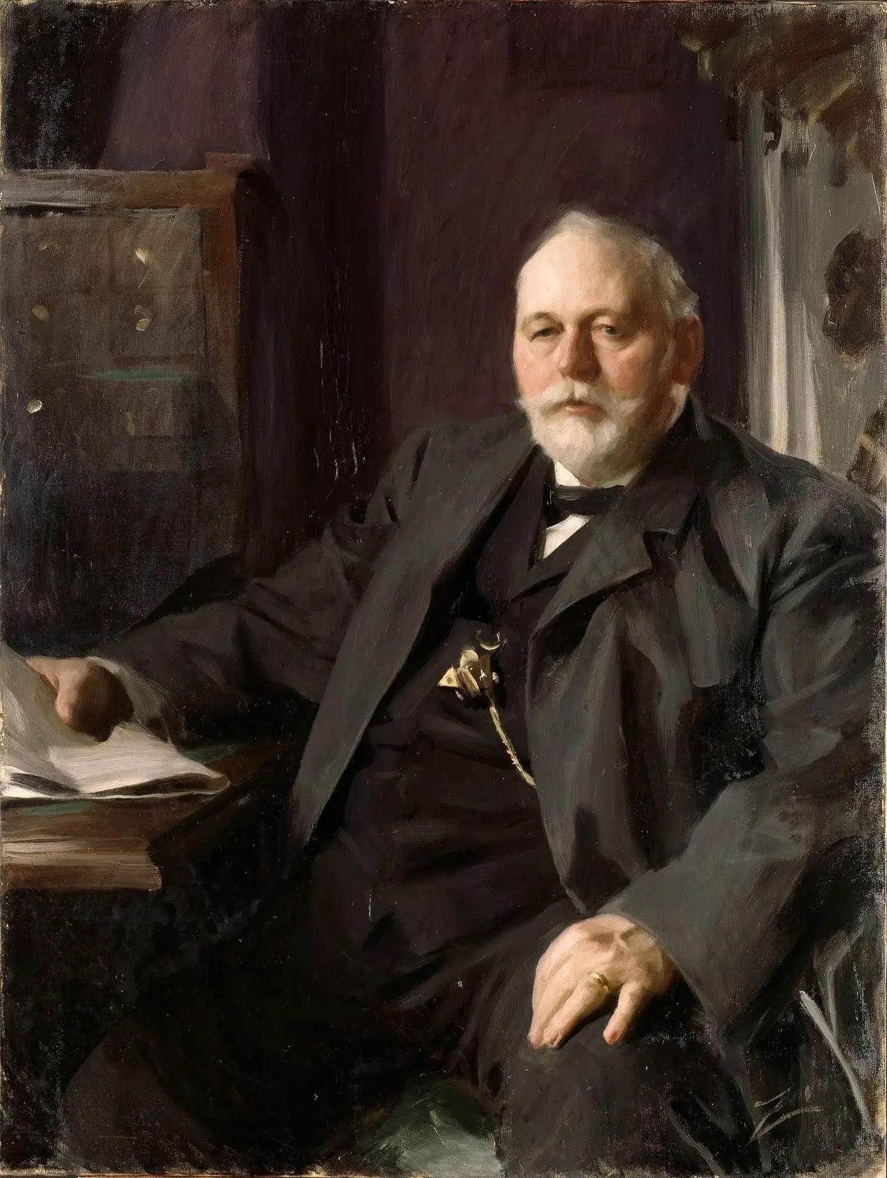 M. Frans R. Heiss - Anders Zorn - Alpha Reproduction