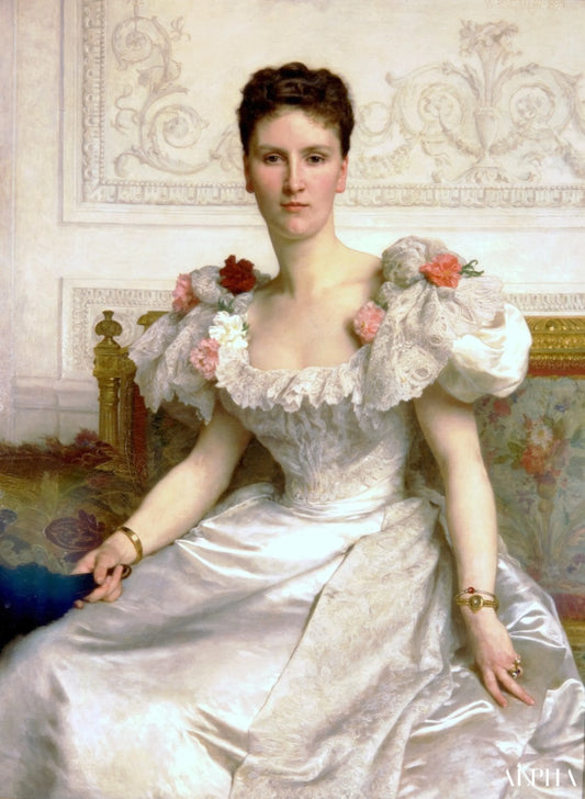 Madame la Comtesse de Cambacérès - William Bouguereau - Reproductions de tableaux et peintures haut de gamme