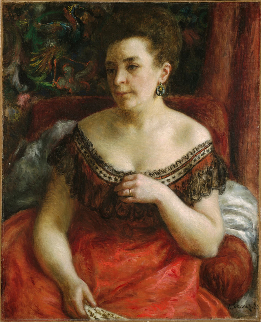 מדאם פייר אנרי רנואר (בלנש-מרי בלנק, 1841-1910 ?) - פייר-אוגוסט רנואר