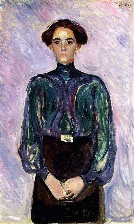 Reproduction du tableau « Madame Schwarz - Edvard Munch » par Alpha Reproduction en peinture à l’huile