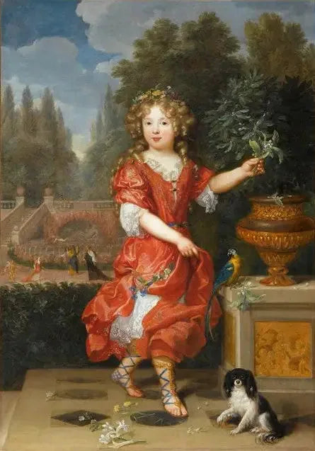 Mademoiselle de Blois - Pierre Mignard image 1 copie de tableau peinte à la main