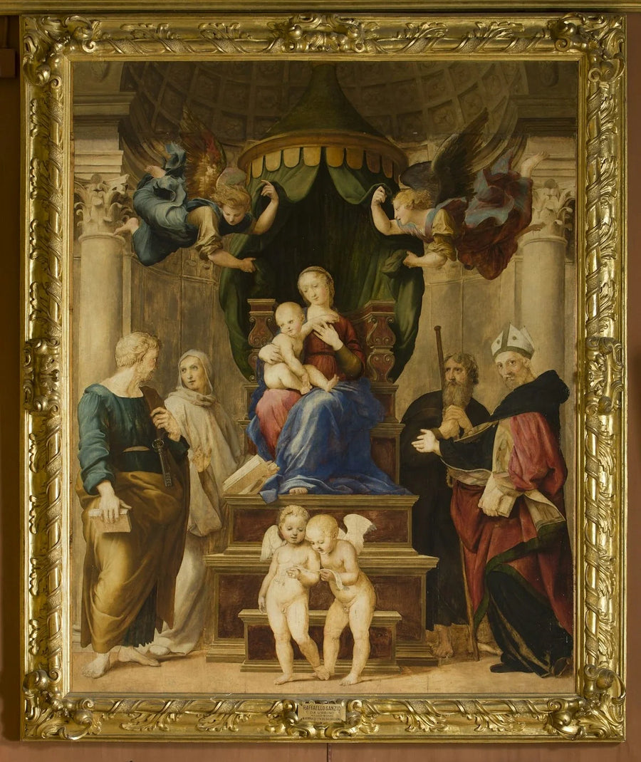 Madone au baldaquin, 1508 – Raphaël