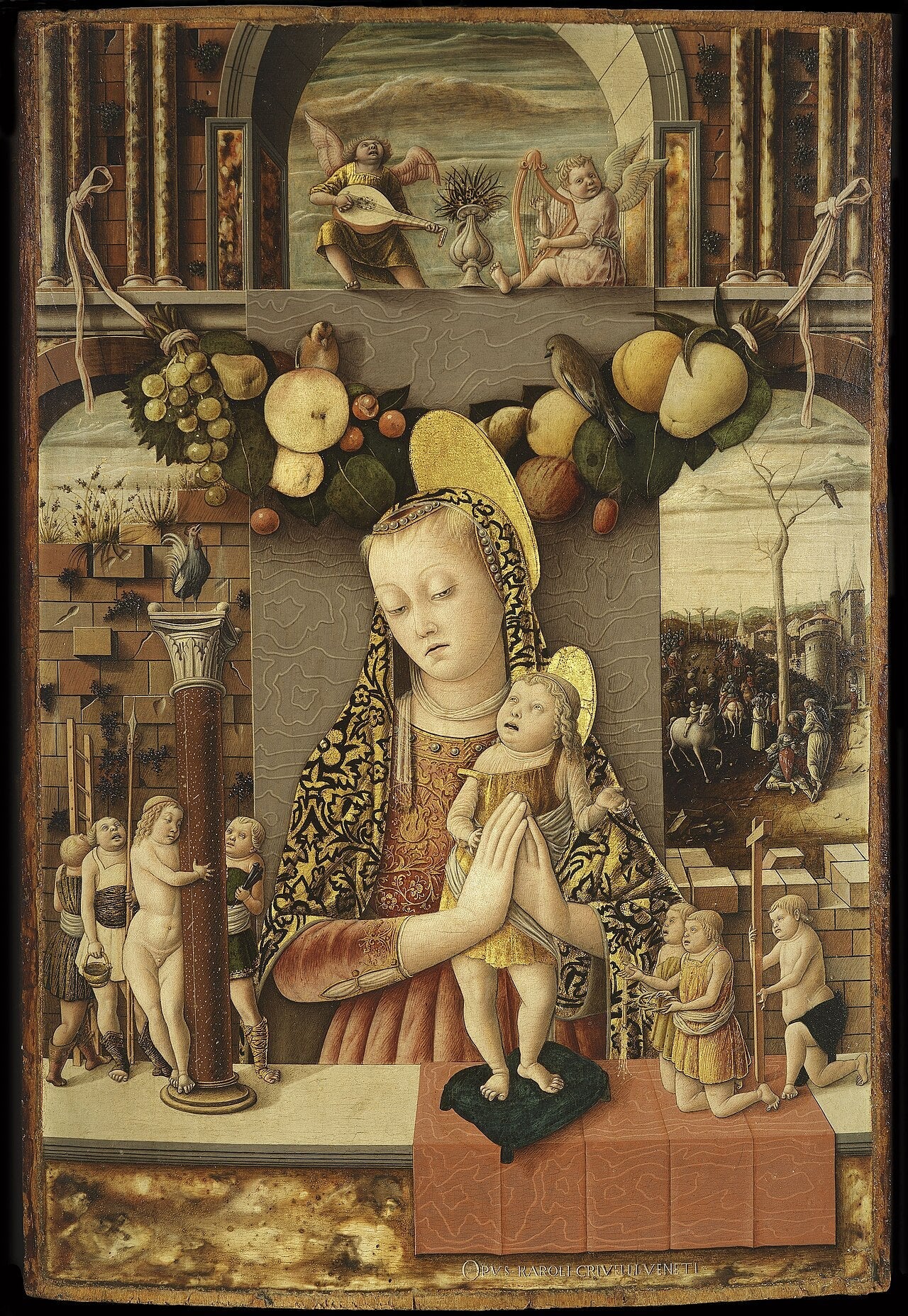 Madonna della Passione - Carlo Crivelli - Alpha Reproduction