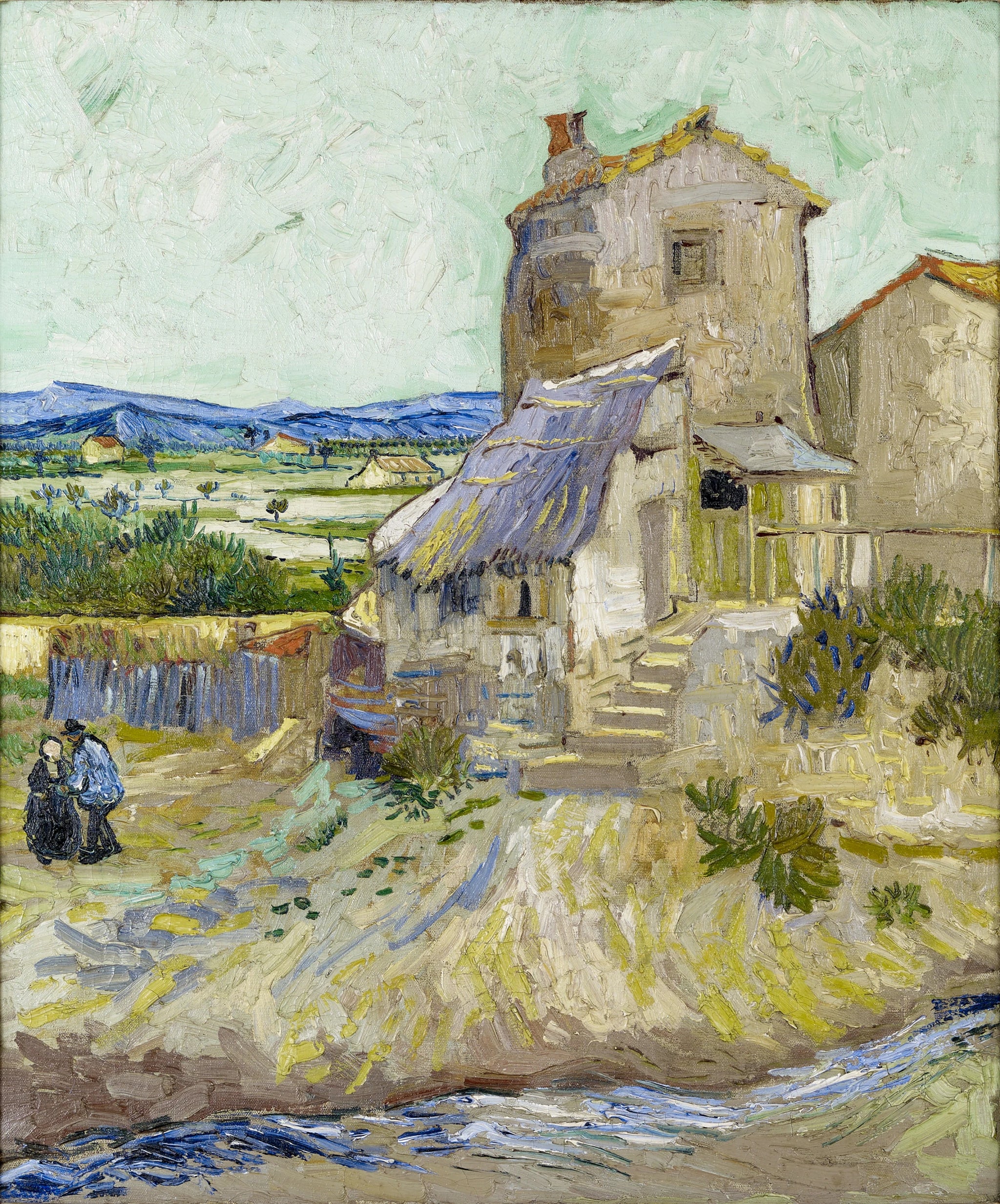 La Maison de La Crau ou Le Vieux Moulin F550 de Vincent van Gogh