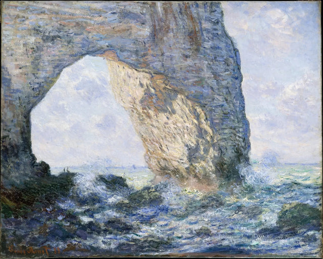 La Manneporte in Étretat W832 - קלוד מונה