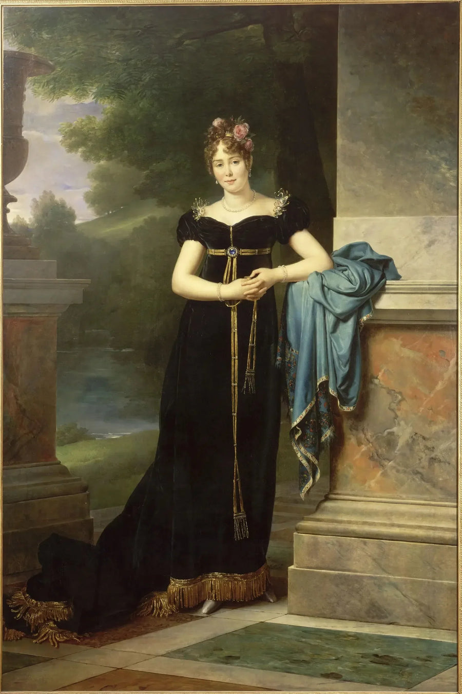 מריה לאצינסקה (1789-1817) דוכסית ולבסקה, אחר כך דוכסית דורננו - פרנסואה גראר