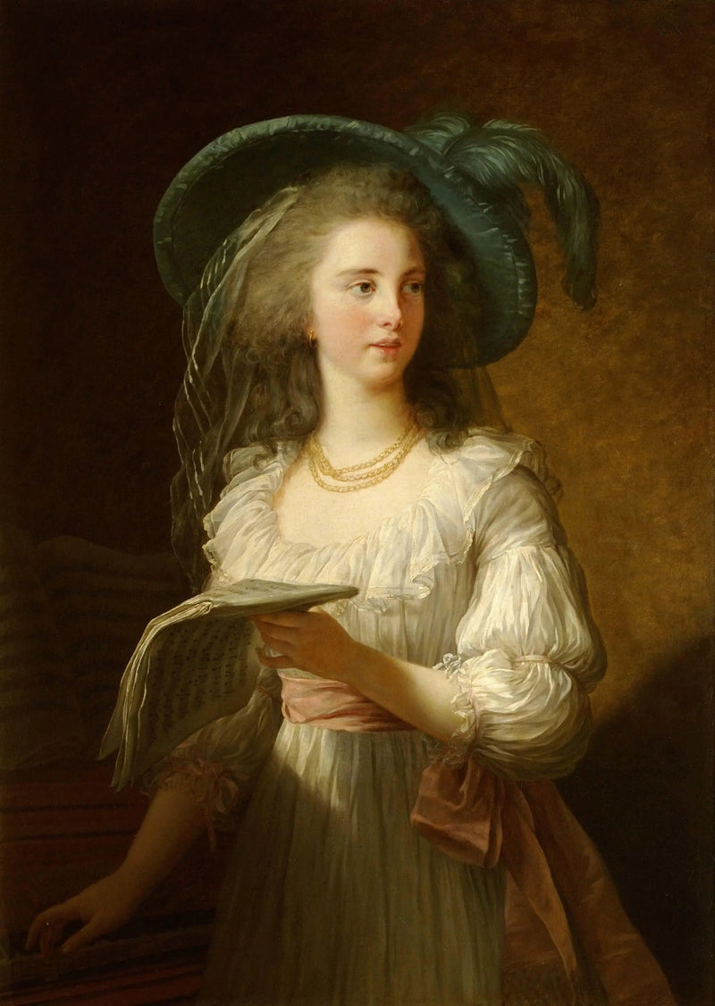 מרטין-גבריאל-יולנד דה פולאסטרון (1745-1793), דוכסית פולינאק - אליזבת ויגה לה ברון