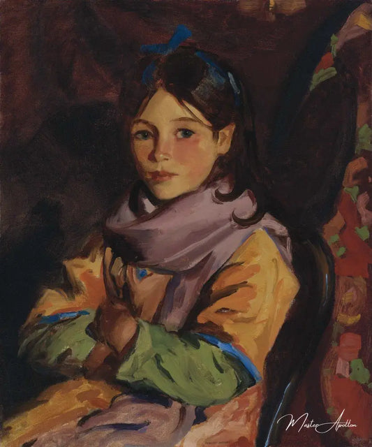 Mary Agnes - Robert Henri - Reproductions de tableaux et peintures haut de gamme