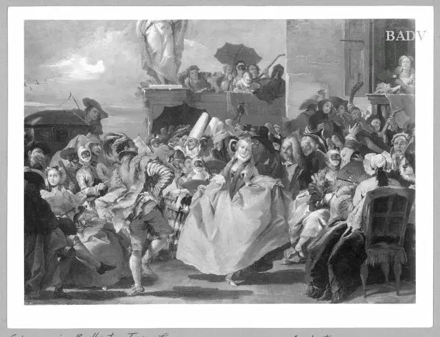 Mascarade - Giovanni Battista Tiepolo - Alpha Reproduction