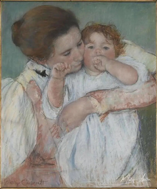 Maternité - Mary Cassatt - Reproductions de tableaux et peintures haut de gamme