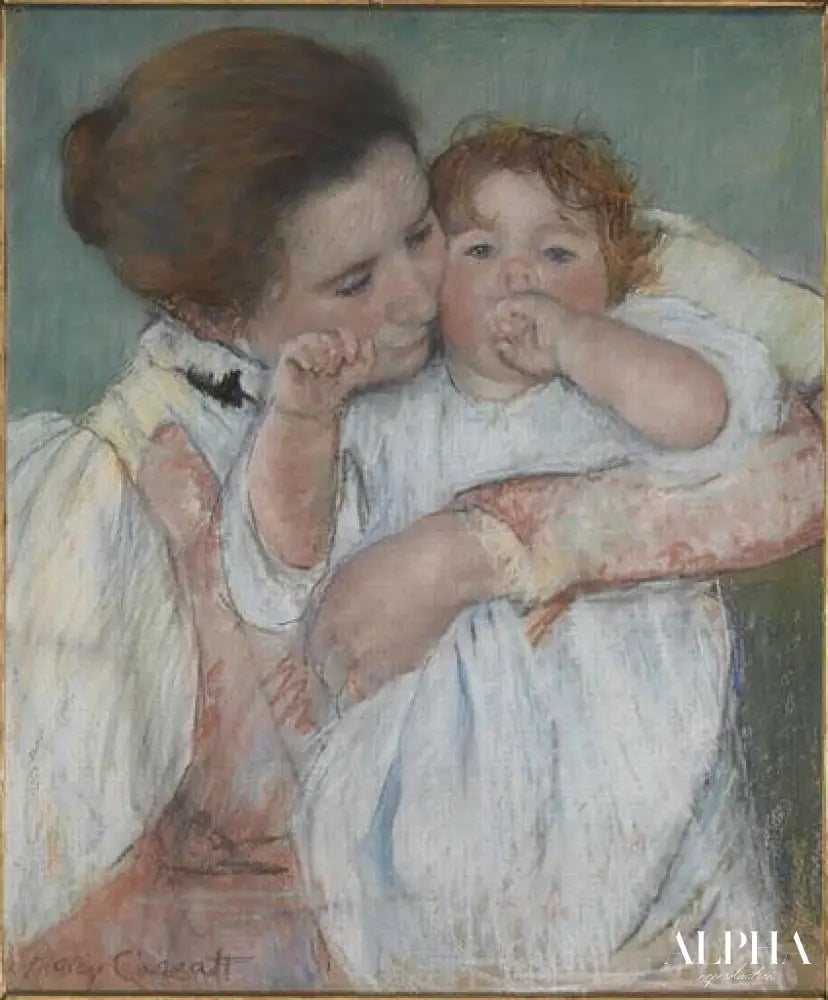 Maternité - Mary Cassatt - Reproductions de tableaux et peintures haut de gamme