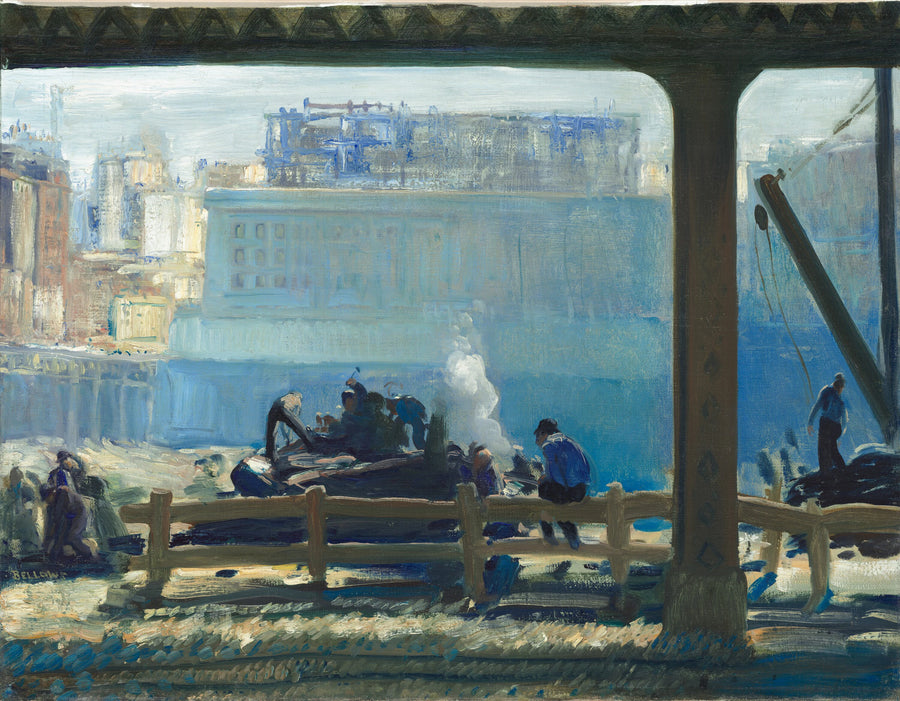 Matin bleu - George Bellows