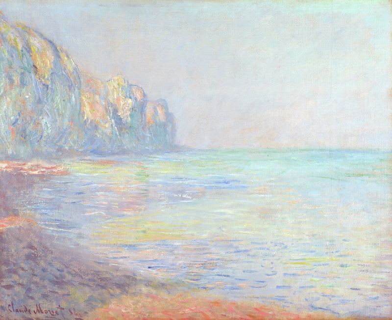 Le Matin, מזג אוויר ערפילי, Pourville W711 - קלוד מונה