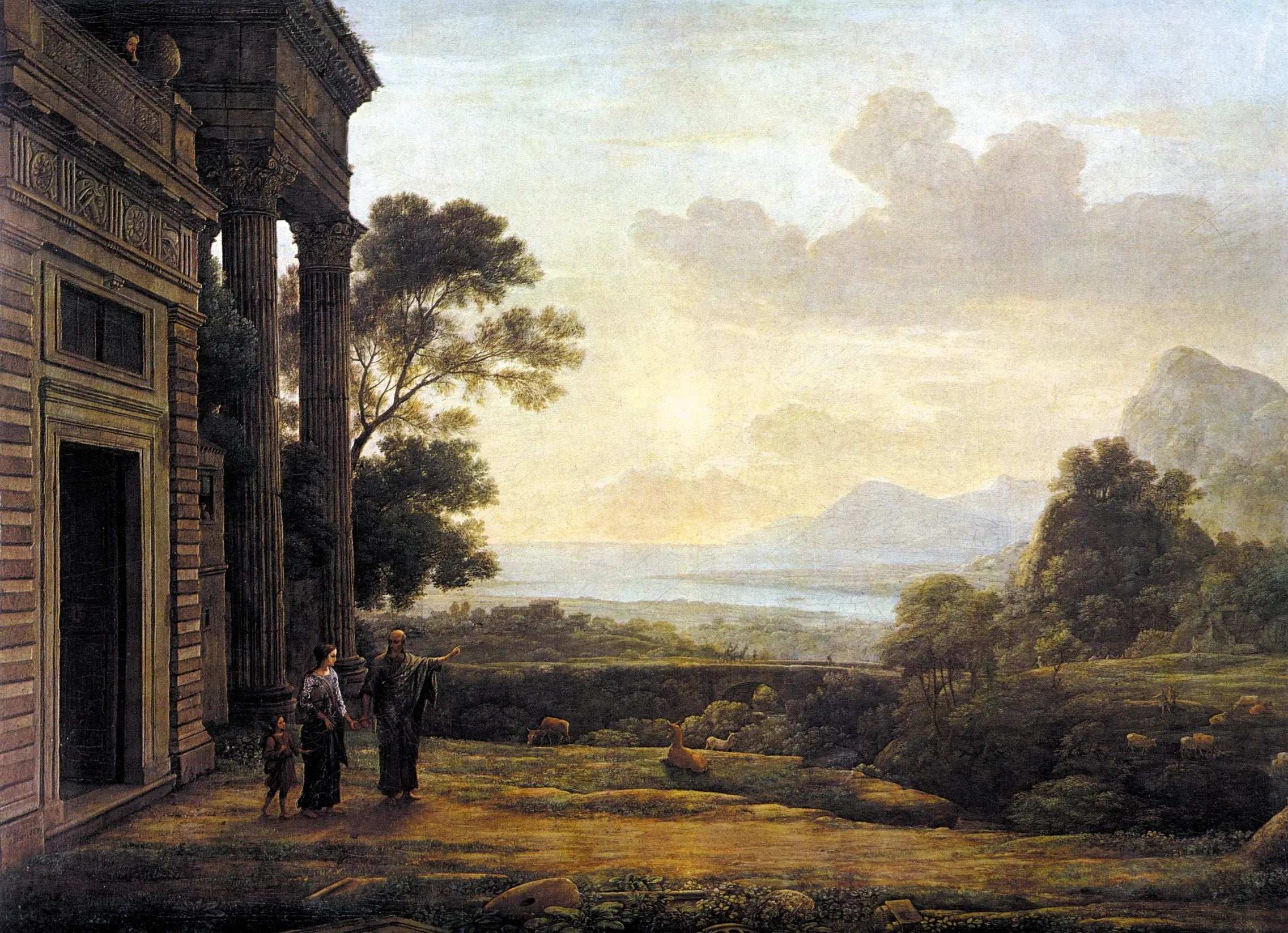 Matin - Claude Lorrain - Alpha Reproduction