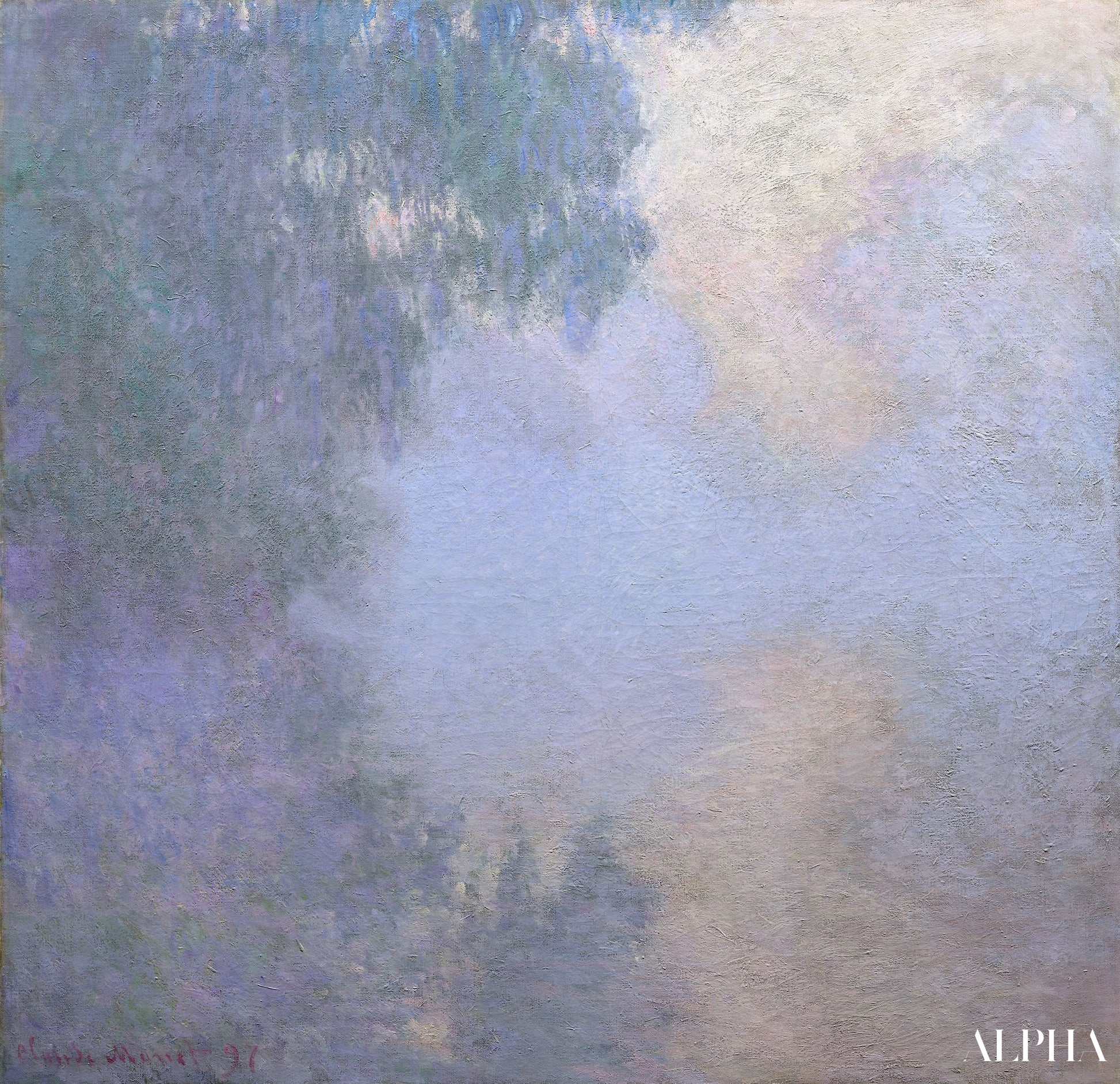 Matinée sur la Seine - Claude Monet - Reproductions de tableaux et peintures haut de gamme