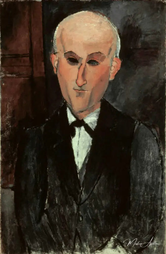 Max Jacob - Amadeo Modigliani - Reproductions de tableaux et peintures haut de gamme