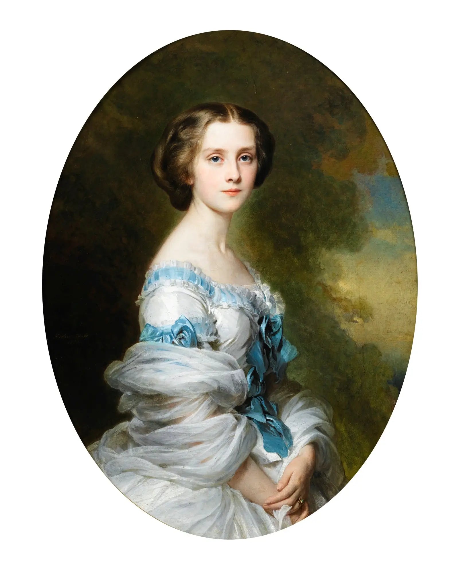 Mélanie de Bussière comtesse Edmond de Pourtalès - Franz Xaver Winterhalter - Alpha Reproduction