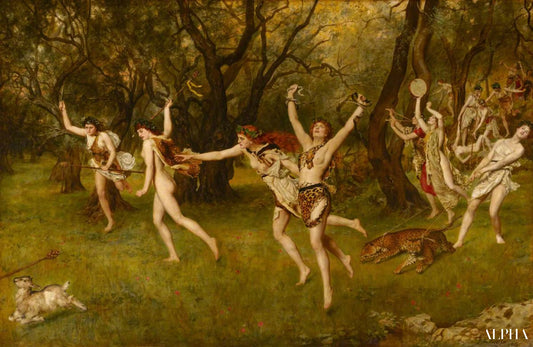 Ménades - John Collier Reproductions de tableaux à la peinture à l’huile