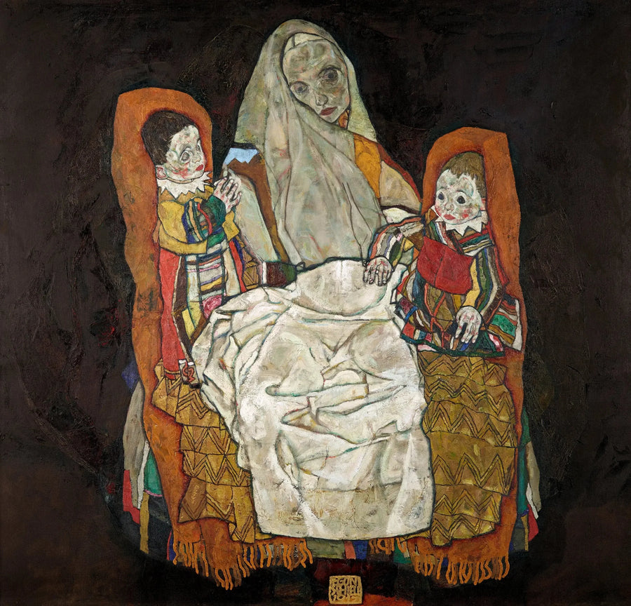 אם עם שני ילדים III - אגונש שילה