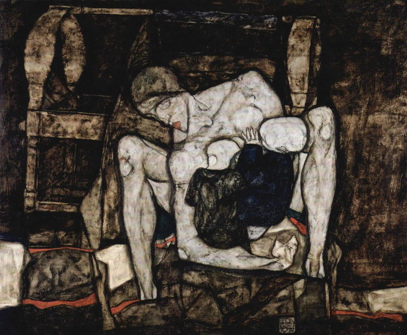 אם עיוורת, או האם - אגון שילה