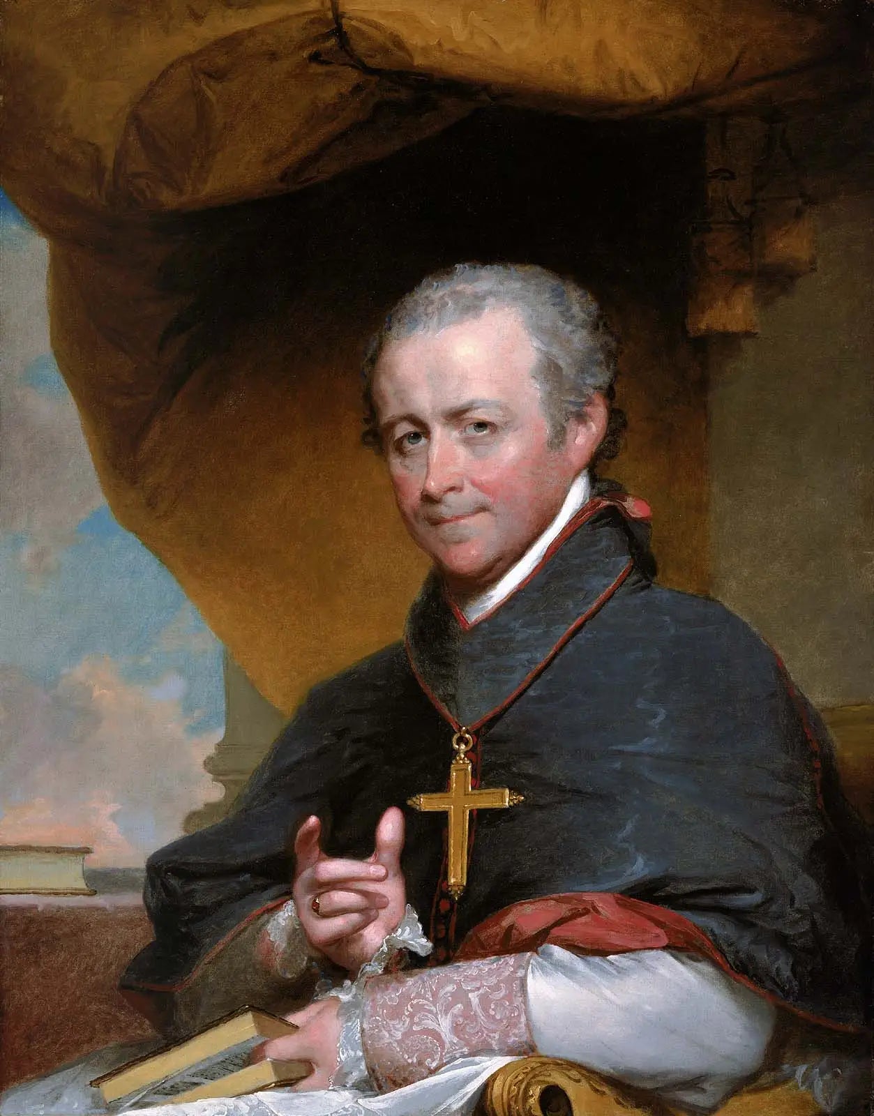 Mgr Jean-Louis Anne Magdelaine Lefebvre de Cheverus - Gilbert Stuart - Alpha Reproduction