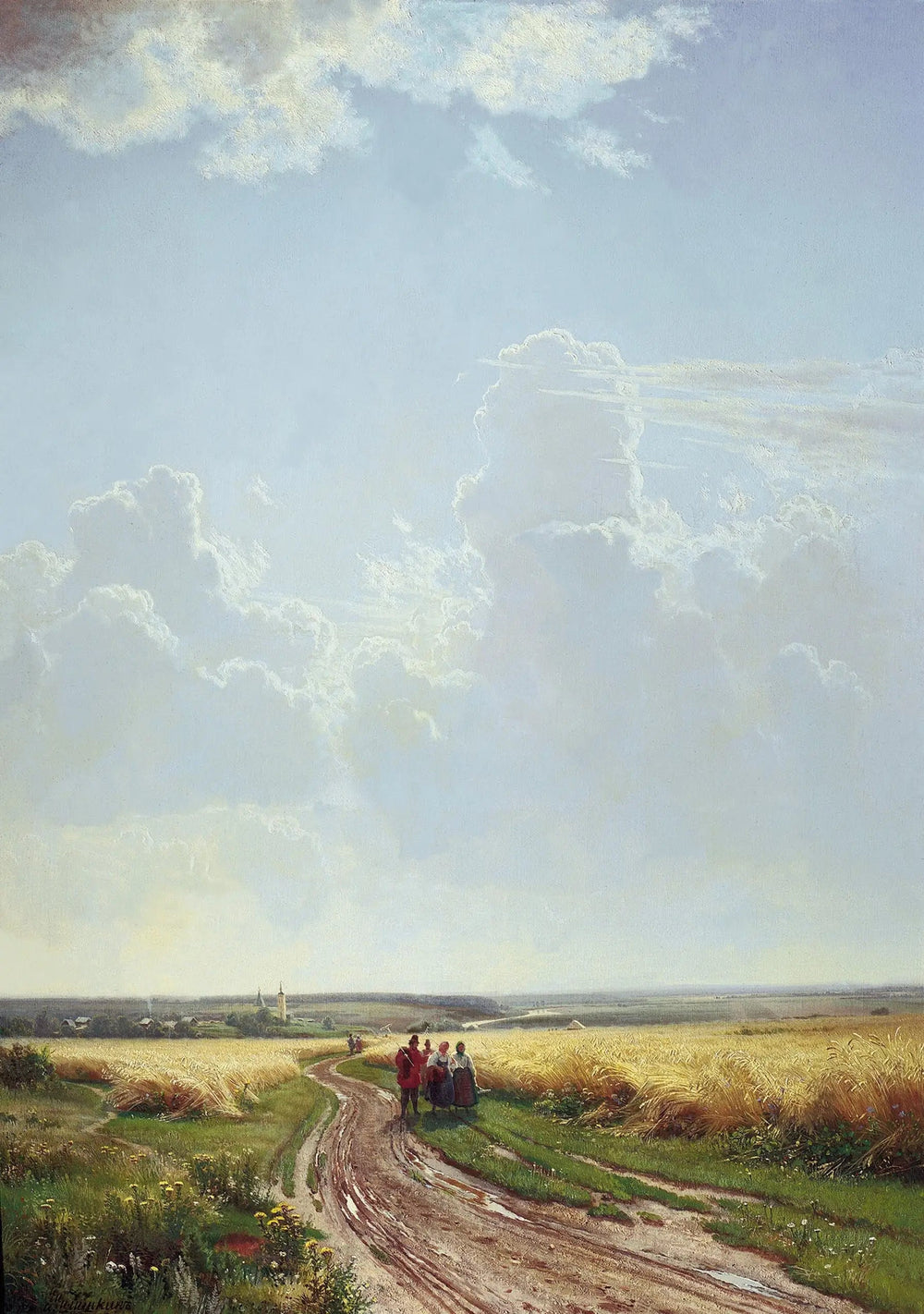 Midi. Quartiers de Moscou - Ivan Chichkine - Alpha Reproduction