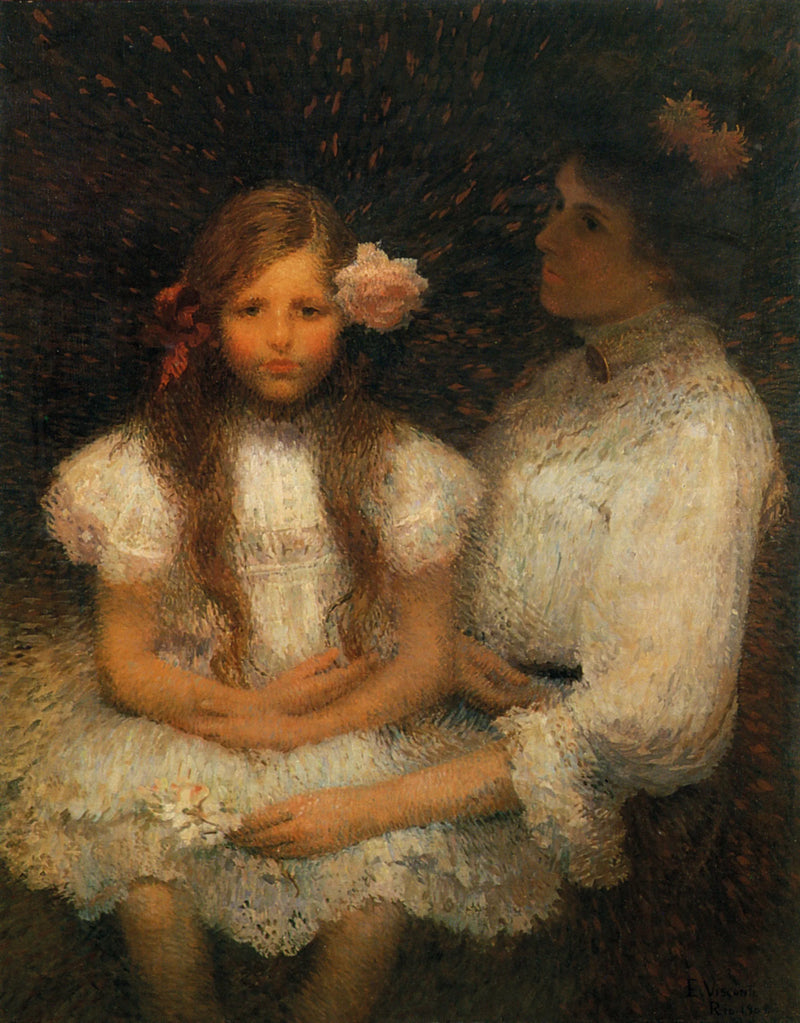 Minha fam��lia (A rosa) - Eliseu Visconti