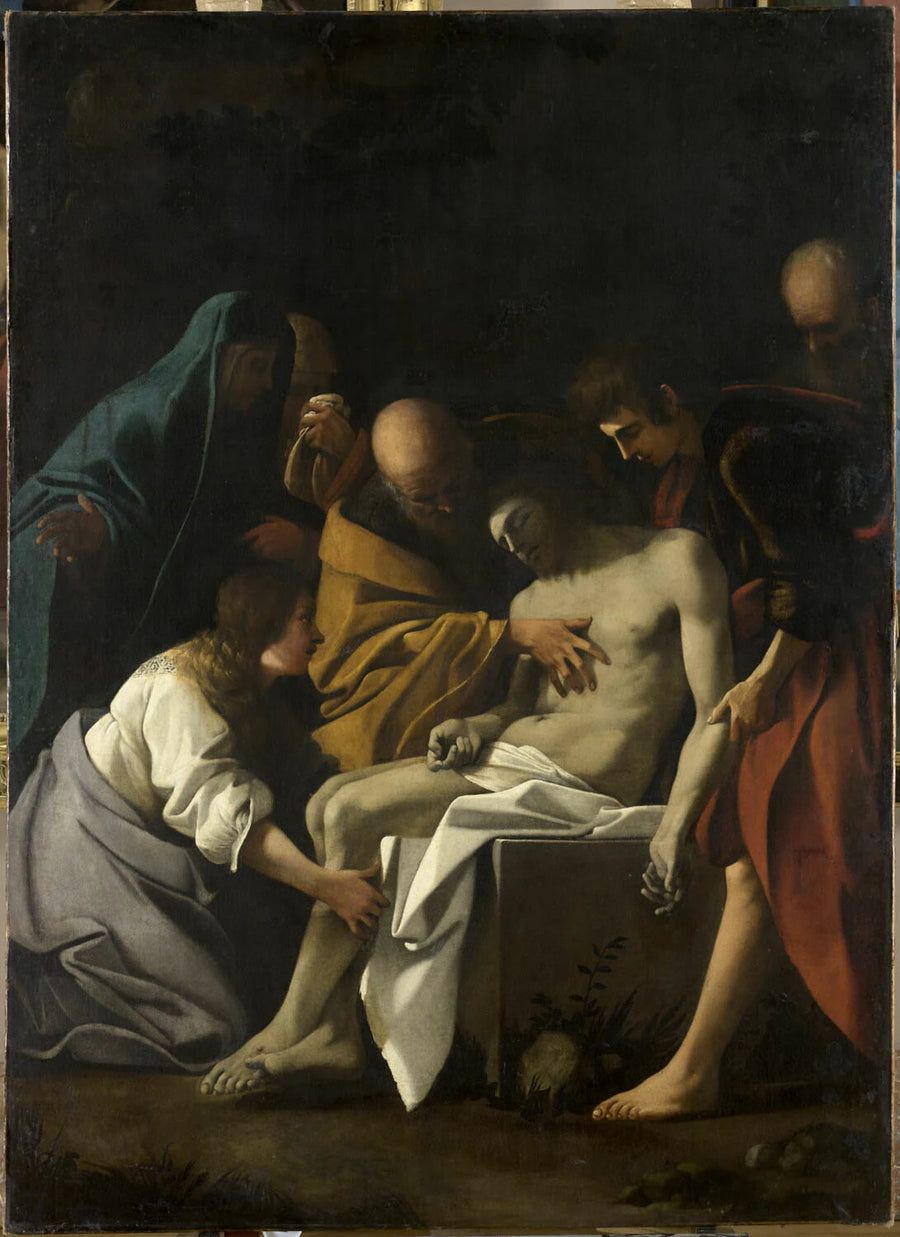 La Mise au tombeau - Bartolomeo Schedone