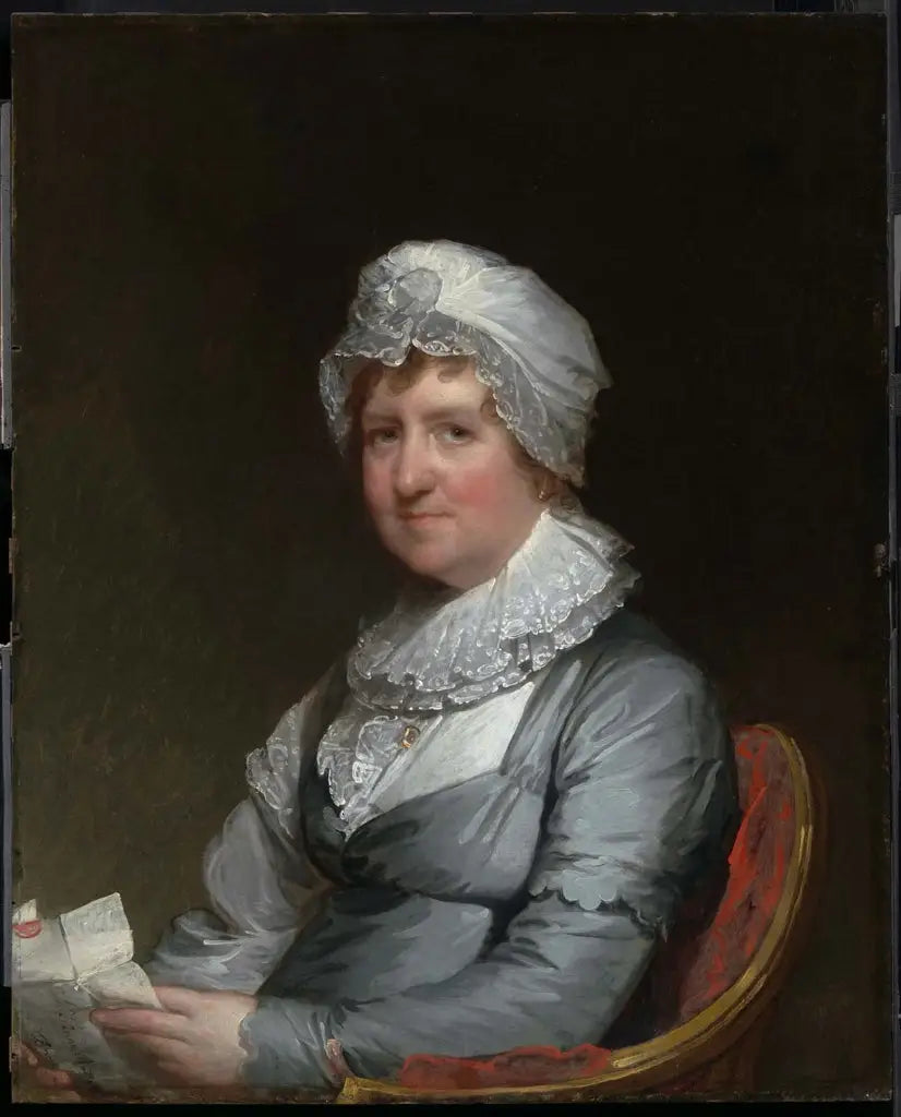 Mme Ebenezer Battelle (Anna Durant) - Gilbert Stuart - Alpha Reproduction