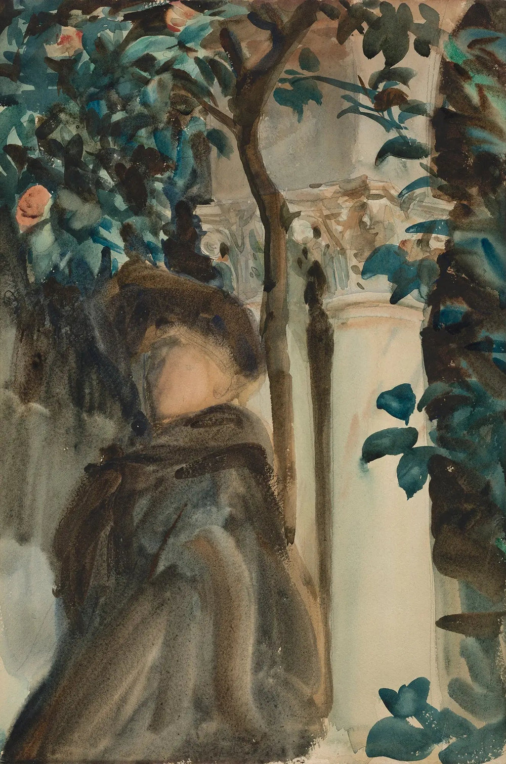 Reproduction du tableau « Mme Gardner à Fenway Court - John Singer Sargent » par Alpha Reproduction en peinture à l’huile