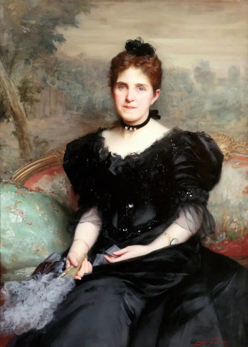 מר ויליאם הסקת' לובר (בערך 1851–1913), מאוחר יותר הליידי לובר הראשון - לוק פילדס
