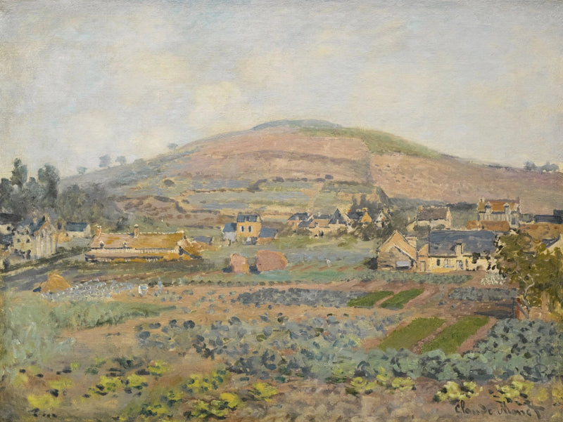 Mont Riboudet ברואן באביב W216 - קלוד מונה