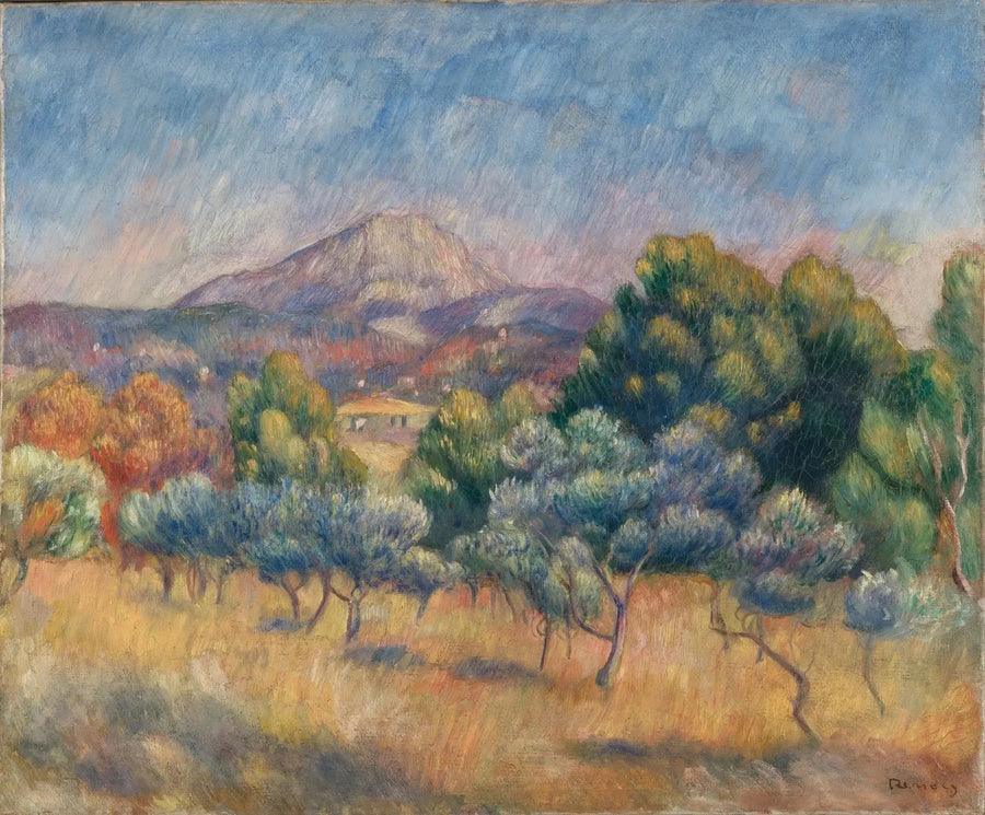 הר המנוחה סנט-ויקטר - פייר-אוגוסט רנואר
