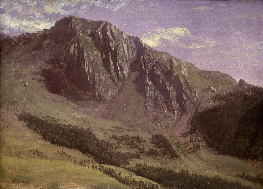 Montagnes - Albert Bierstadt - Alpha Reproduction