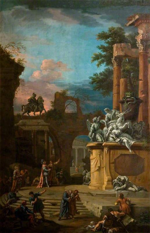 מונומנט דמיוני לוויליאם קאבנדיש (1640-1707), הדוכס הראשון מדבוןשייר - סבסטיאנו ריצ'י