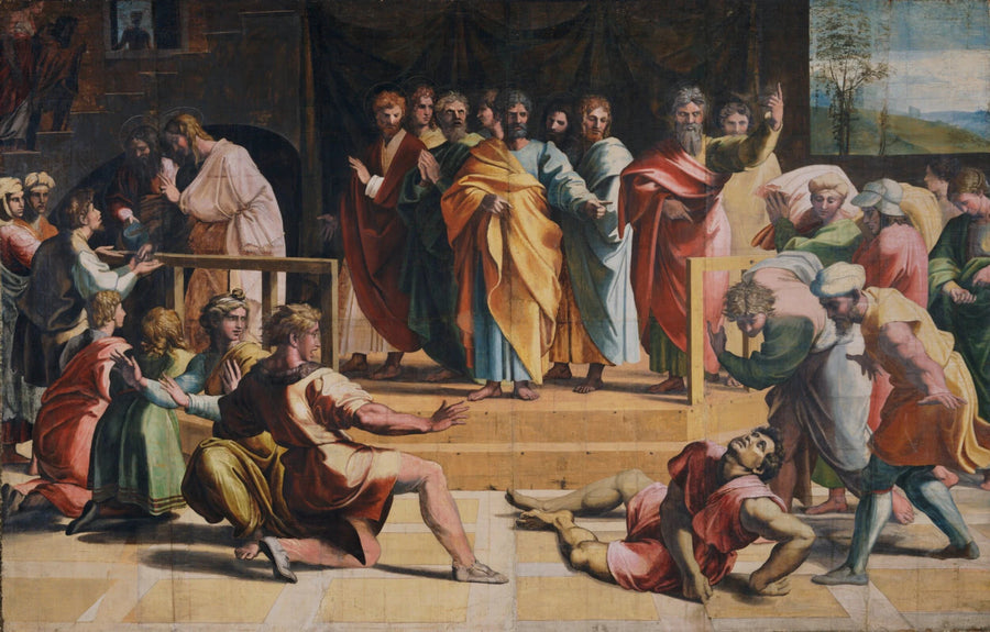 La Mort d’Ananie, vers 1515-1516 – Raphaël