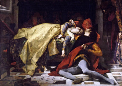 Mort de Francesca de Rimini et de Paolo Malatesta - Alexandre Cabanel - Alpha Reproduction