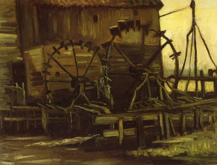 Moulin à eau de Gennep - Vincent van Gogh image 1 reproduction réalisée par Alpha Reproduction