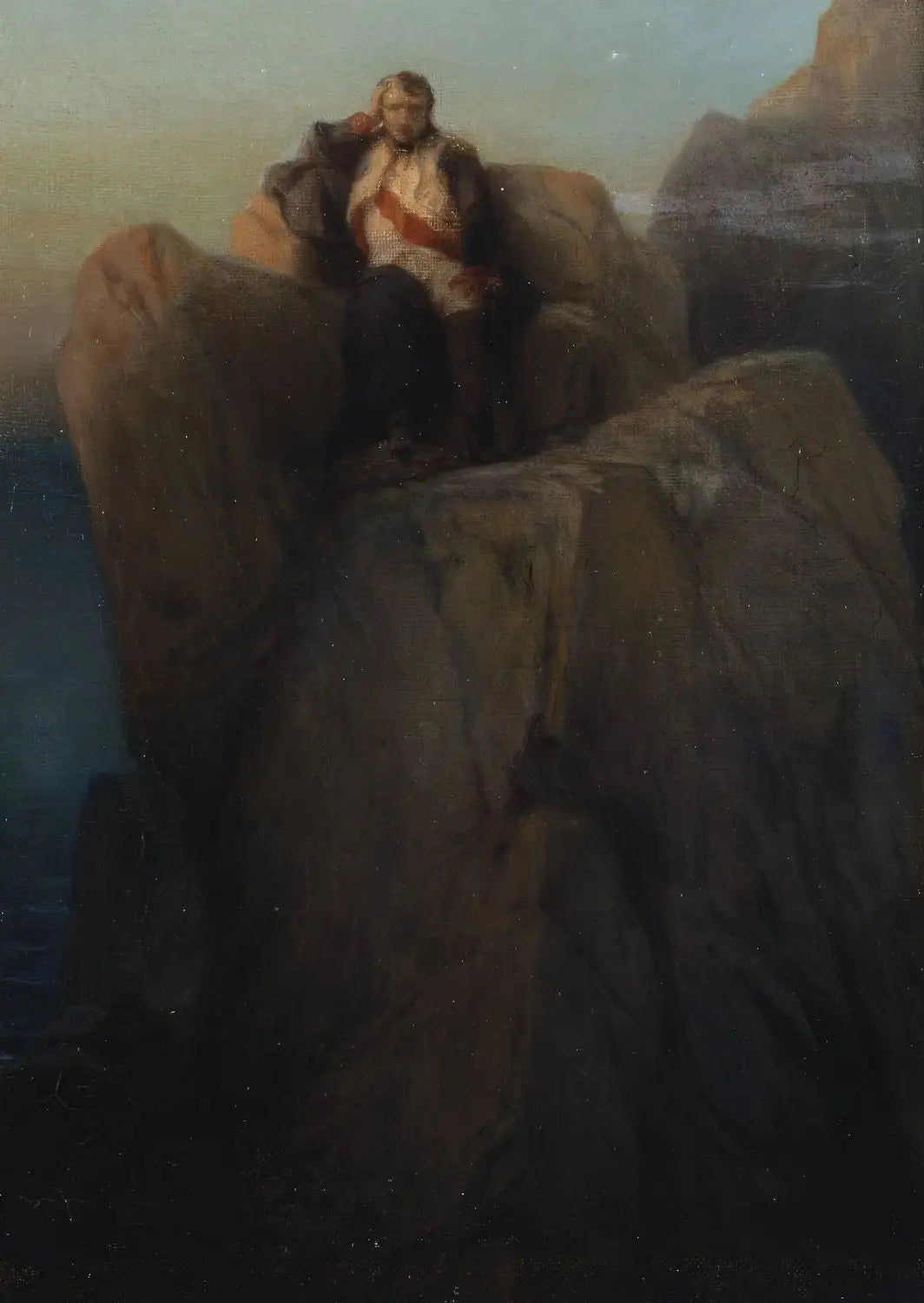 Napoléon à Sainte-Hélène - Paul Delaroche - Alpha Reproduction