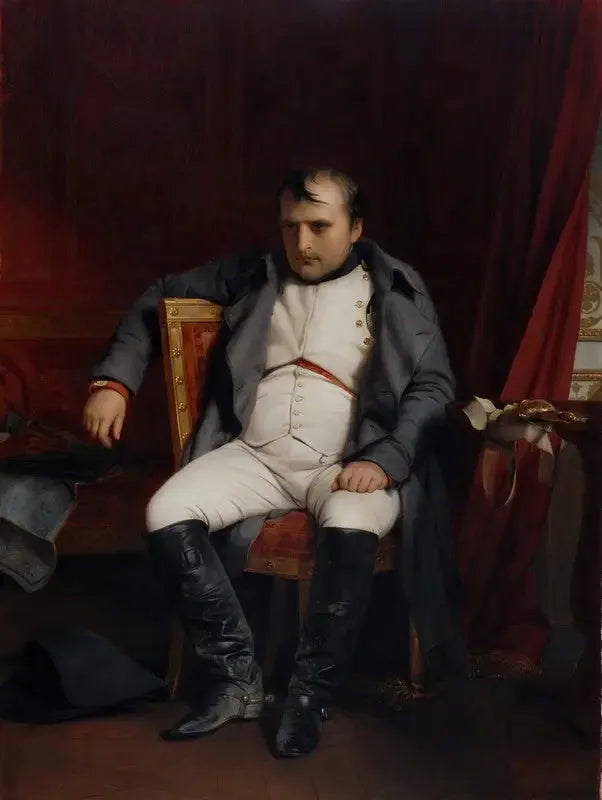 נפוליאון הראשון בפונטנבלו ב-31 במרץ 1814 - פול דלארוש