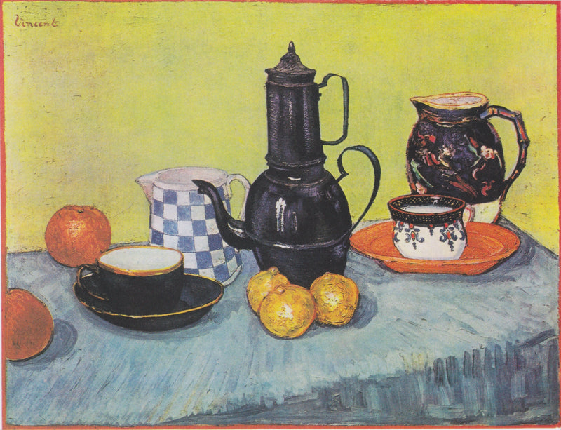 טבע דומם עם קומקום קפה - Vincent van Gogh